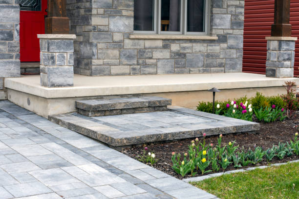 Permeable Paver Driveway in Allouez, WI